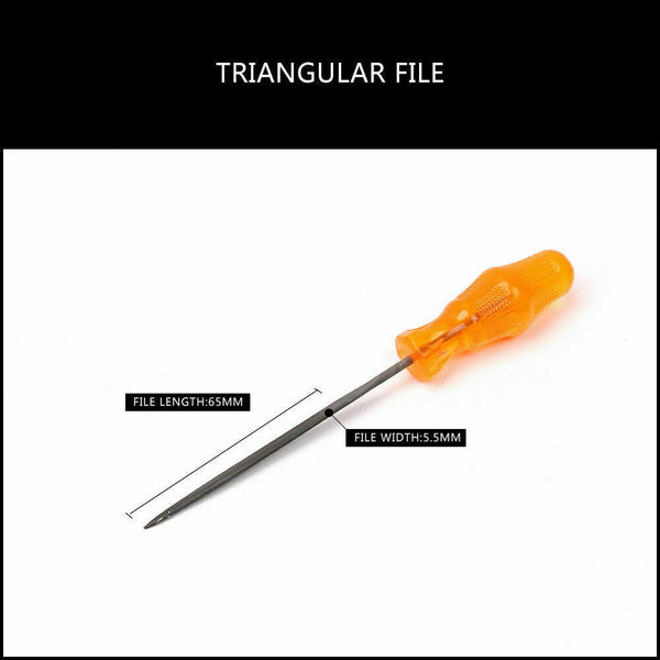 Horusdy 6Pc Mini Needle File Set Alloy Strength Steel For Wood Working Carving Craft Files