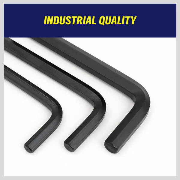 Horusdy 31 Piece Hex Key Set With T Handle Metric & Imperial Sizes Allen Wrench Storage Case Hex Keys & Hex Wrenches