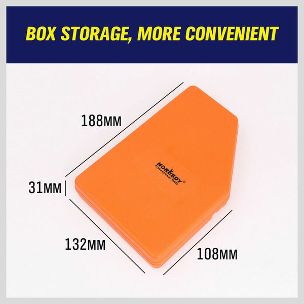Horusdy 31 Piece Hex Key Set With T Handle Metric & Imperial Sizes Allen Wrench Storage Case Hex Keys & Hex Wrenches