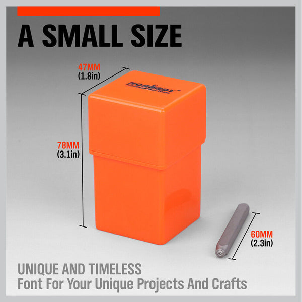 Horusdy 37Pcs Letter Number Stamp Punch Set Diy Hardened Ball Bearing Steel Tool 3Mm Other Hand Tools