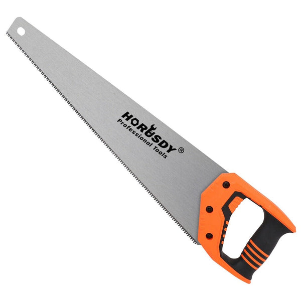 Horusdy 20" Hand Saw Sharp Cut Wood Plastic Cutting Heavy Duty Crosscut 600Mm Long Saws