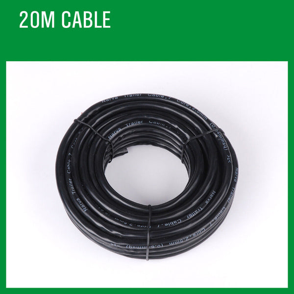 Horusdy 20M X 7 Core Wire Cable Trailer Automotive Boat Truck Coil V90 Pvc Trailer Parts