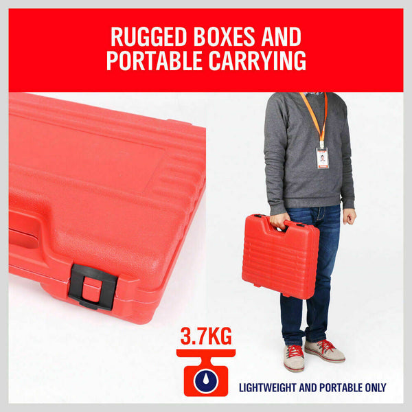 Horusdy Universal Cooling System Radiator Pressure Tester Gasket Kit Leak Detector Other Diagnostic Service Tools