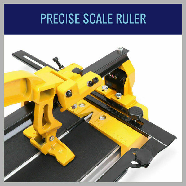 Horusdy 600Mm Manual Tile Cutter Laser Guide Home Pro Cutting Machine Heavy Duty Cutting Tools