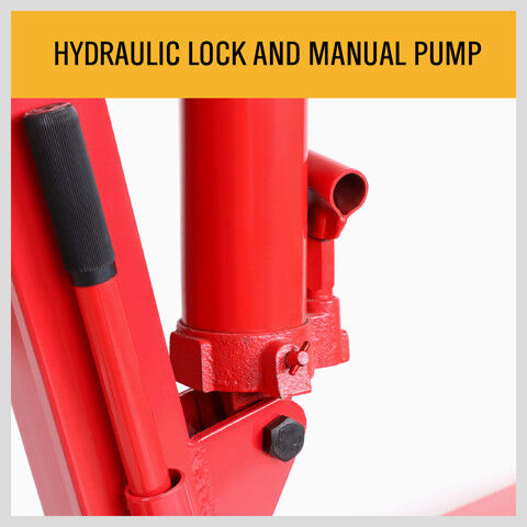 Horusdy 2 Ton Hydraulic Engine Crane Foldable Hoist Stand For Mobile Garage Lifting Workshop Essential Engine Hoists
