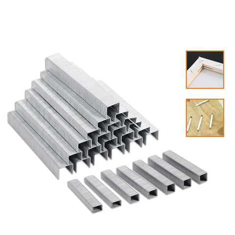 Hyper 6300Pc Door Shaped Staples Nails 6/8/10Mm Gun Stapler Refills Upholstery Staplers