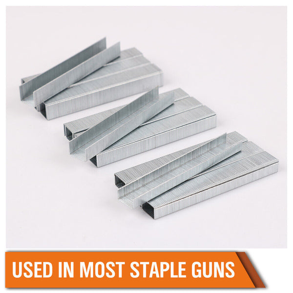 Hyper 6300Pc Door Shaped Staples Nails 6/8/10Mm Gun Stapler Refills Upholstery Staplers