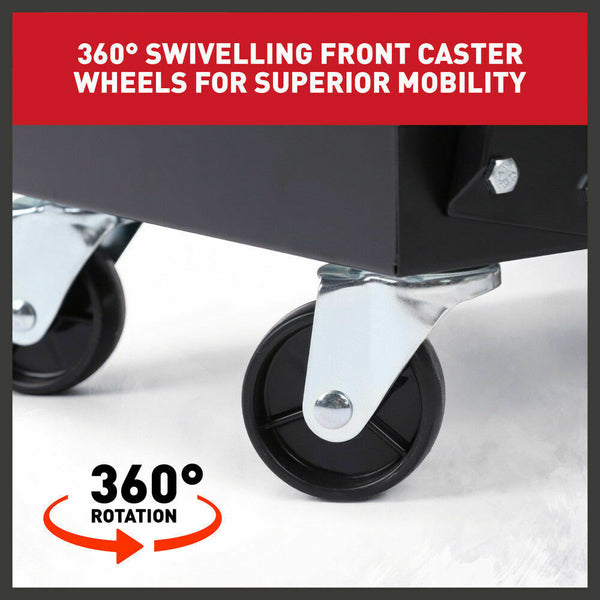 New 4-Drawer Welding Trolley Cart Welder Cabinet Mig Tig Arc Plasma Cutter Bench