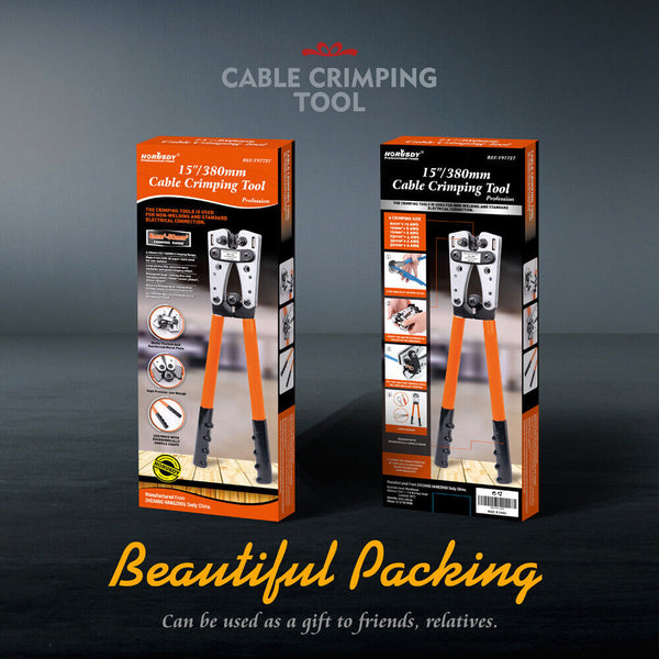 6 50 Mm2 Wire Crimper Cable Electric Tube Crimping Hand Tool Battery Lug Hand Crimpers & Strippers