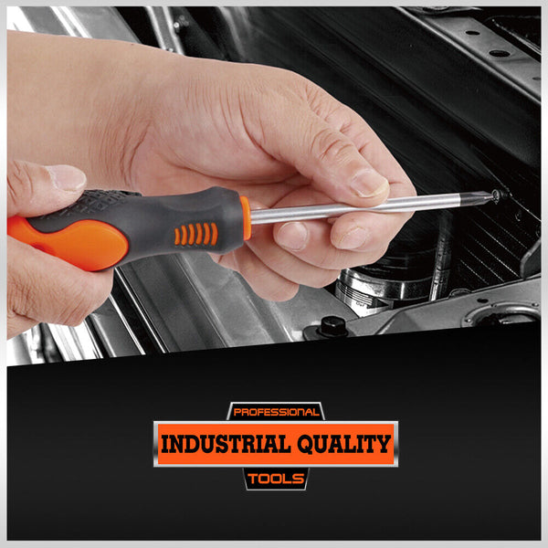 Horusdy 6Pc Magnetic Screwdriver Set Non Slip Handle Phillips Slotted Tool New Screwdrivers & Nutdrivers