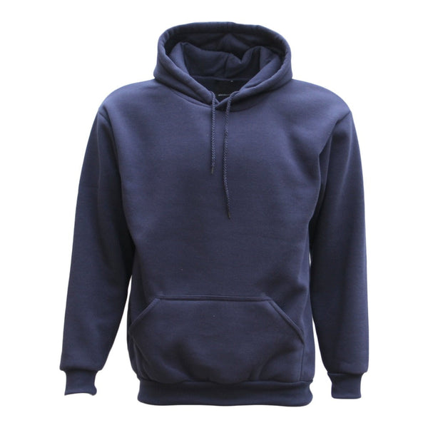 Zmart Australia Adult Unisex Men's Basic Plain Hoodie Pullover Sweater Sweatshirt Jumper Xs 8Xl Navy Hoodies & Sweatshirts