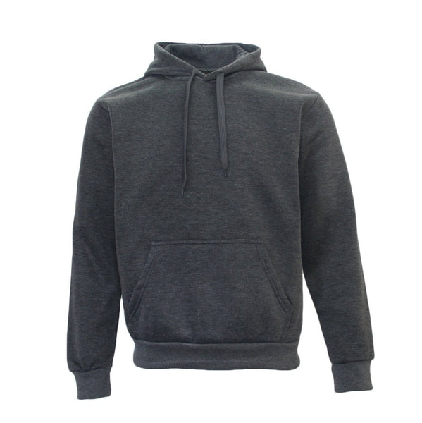 Zmart Australia Adult Unisex Men's Basic Plain Hoodie Pullover Sweater Sweatshirt Jumper Xs 8Xl Dark Grey Hoodies & Sweatshirts