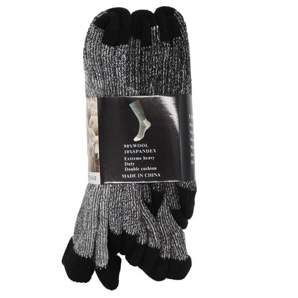 6 Pairs Merino Wool Thick Double Cushion Heavy Duty Tradie Warm Thermal 11 Socks