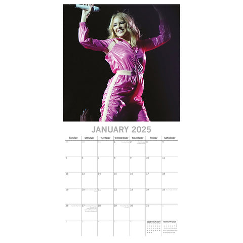 Kylie Minogue 2025 Square Wall Calendar 16 Month Premium New Year Planner Gift Calendars (Current)