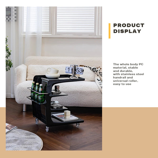 Ehc Movable Coffee Table Sofa Side End Bedside Modern Furniture Coffee Tables