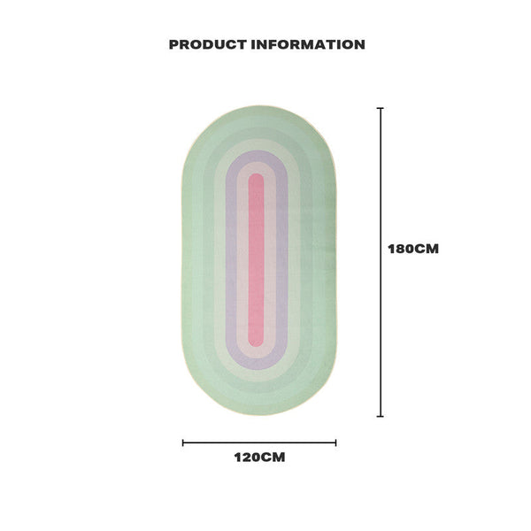 Ehc Modern Minimalist Gradient Non Slip Carpet Rug Rugs