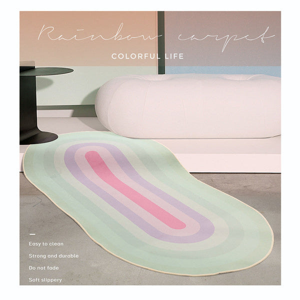 Ehc Modern Minimalist Gradient Non Slip Carpet Rug Rugs