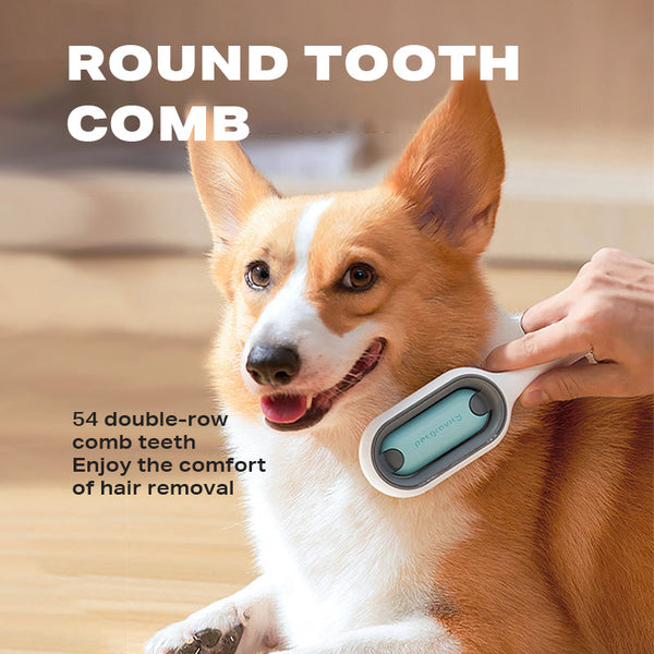 Ehc 4 In 1 Multifunctional Pet Hair Cleaning Depilatory Comb Dog Grooming