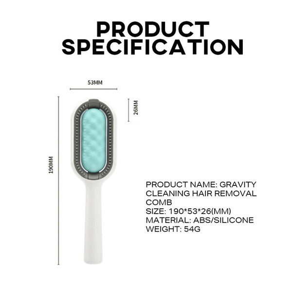 Ehc 4 In 1 Multifunctional Pet Hair Cleaning Depilatory Comb Dog Grooming