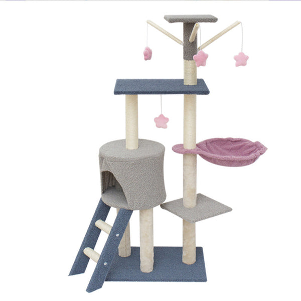 Ehc Cat Tree Tower Scratching Post House Bed Furniture & Scratchers
