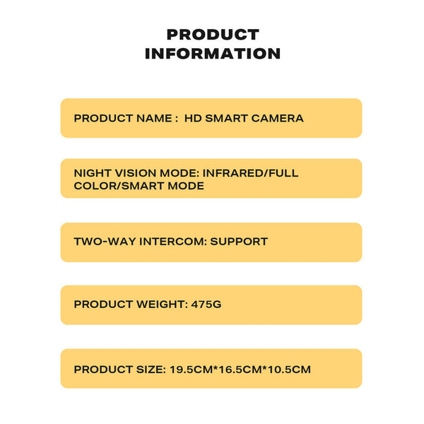 Ehc 1080P Full Hd Wireless Wifi Ip Camera Home Security Led Bulb Lamp Light Security Cameras