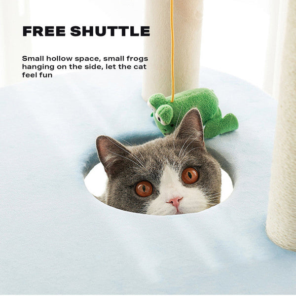 Zeze Farm Cat Climbing Frame Litter Scratching Post Tree Furniture & Scratchers