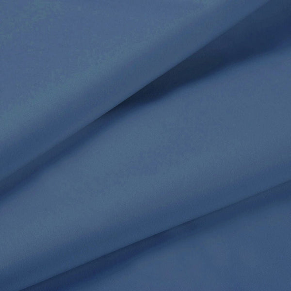Fabric Fantastic 1000Tc King Size Bed Soft Flat & Fitted Sheet Set Greyish Blue Sheets