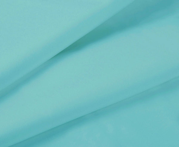 Fabric Fantastic 1000Tc King Size Bed Soft Flat & Fitted Sheet Set Aqua Sheets