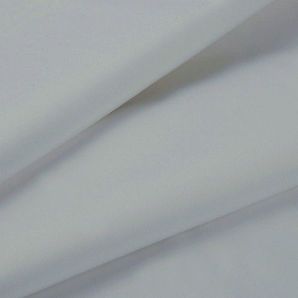 Fabric Fantastic 1000Tc Single Size Bed Soft Flat & Fitted Sheet Set Silver Sheets