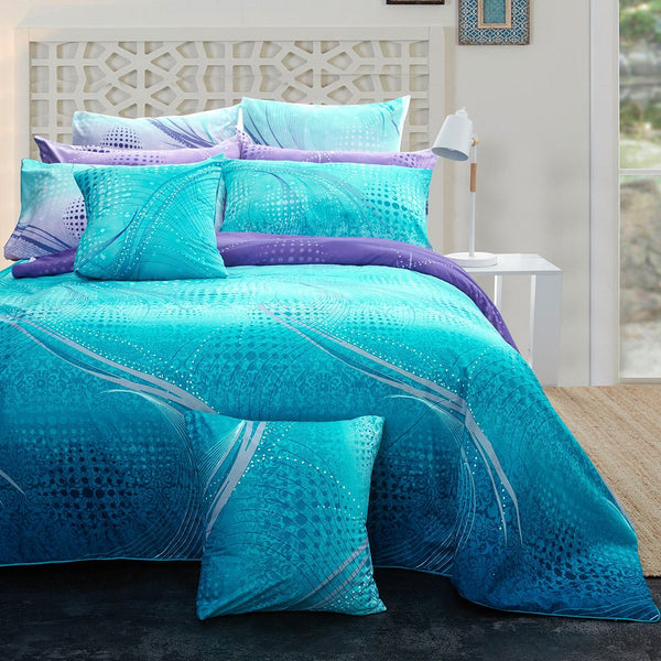 Fabric Fantastic Vitara Bed Quilt/Duvet Cover Set Quilt Covers