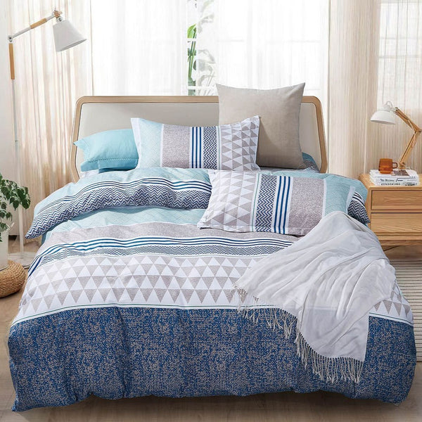 Fabric Fantastic Danya Double Size Quilt/Duvet Cover Set Quilt Covers