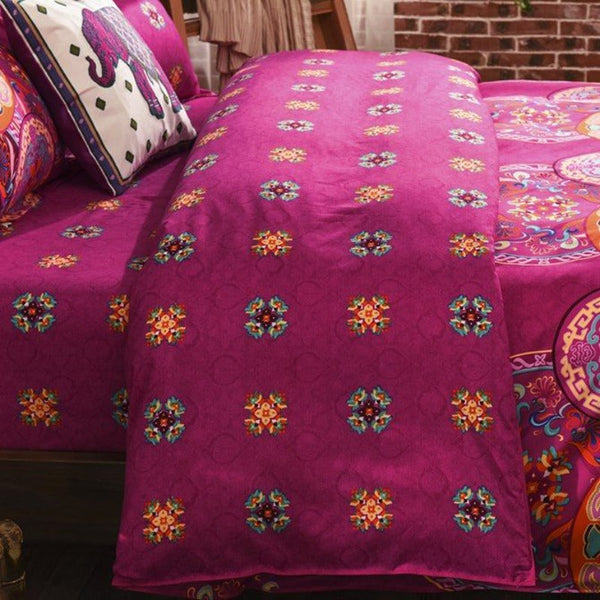 Fabric Fantastic Mandala Duvet Quilt Cover Set Quilt Covers