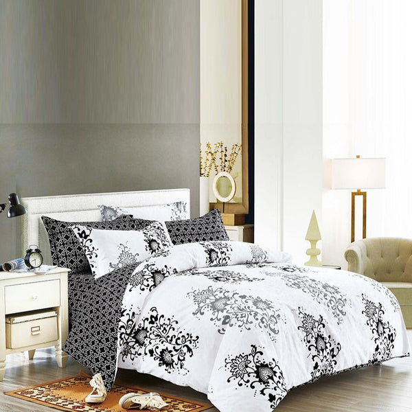 Fabric Fantastic Chateaux Queen Size Duvet Quilt Cover Set Quilt Covers