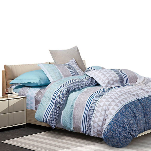 Fabric Fantastic Danya Double Size Quilt/Duvet Cover Set Quilt Covers