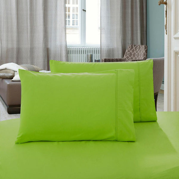 1000Tc Premium Ultra Soft Standrad Size Pillowcases 2-Pack