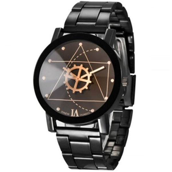 Veile Studios V5 Fashion Trendy Stainless Steel Band Men Watch Gunmetal Watches