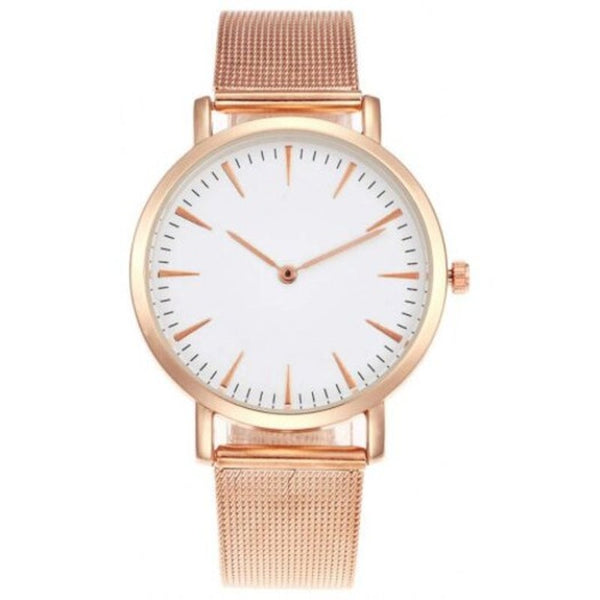 Veile Studios V5 Men Stainless Steel Band 38Mm Dial Rose Quartz Multi Watches