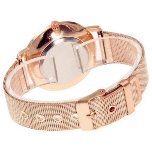 Veile Studios V5 Men Stainless Steel Band 38Mm Dial Rose Quartz Multi Watches