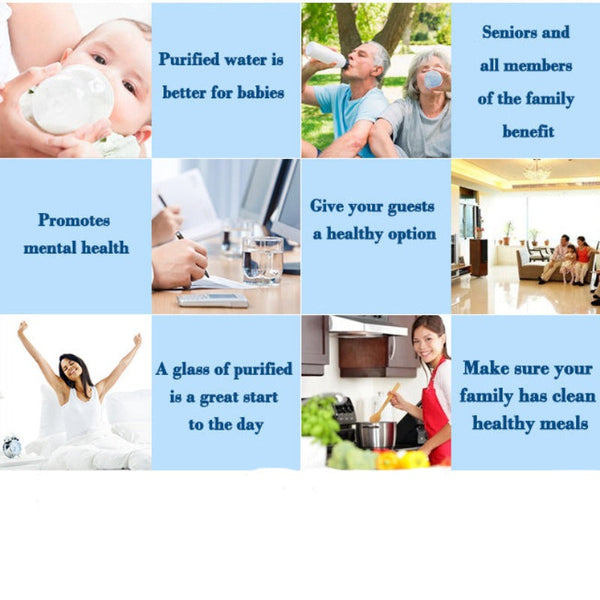 Water Filters Aimex 8 Stage Water Filter Cartridges X 9