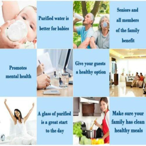 Aimex Water 16 Litres Purifier Featuring Three Advanced Filters Water Filters