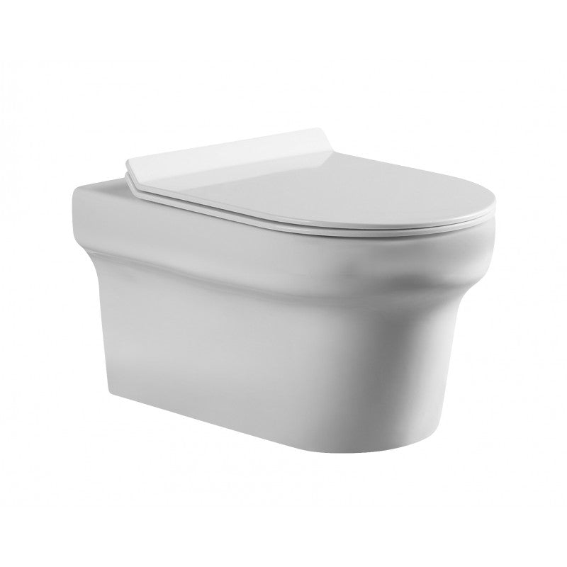 Belbagno Vella Rimless Wall Hung Pan Toilet Seats