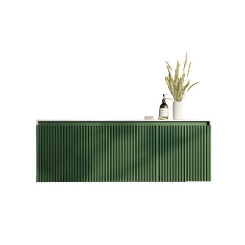 Belbagno Rimini Wall Hung Bathroom Vanity 1400Mm Rain Forest Bathroom Sinks