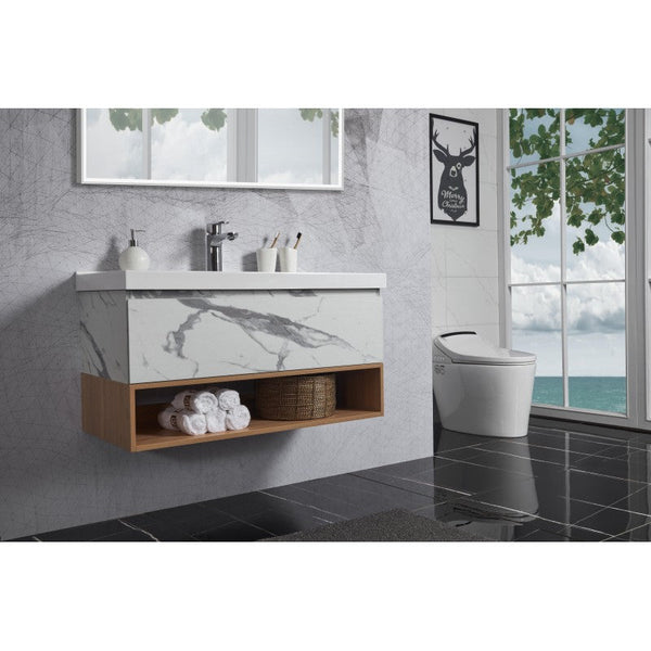 Belbagno Wall Hung Bathroom Vanity Bathroom Cabinets