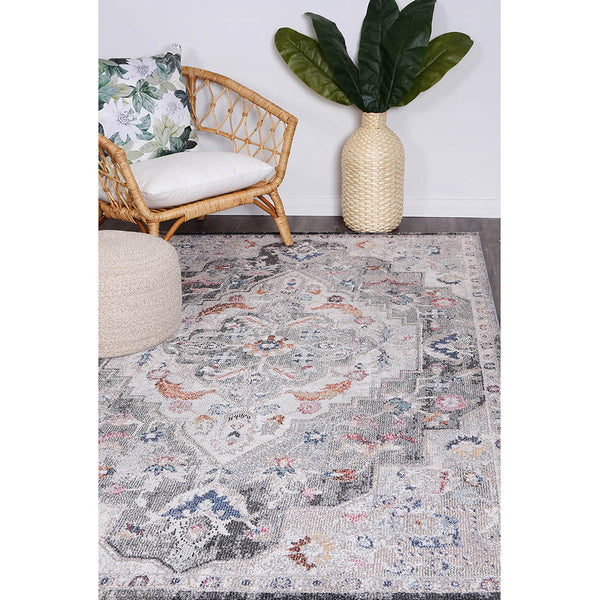 Alexander Transitional Grey Rug 160X230cm Rugs