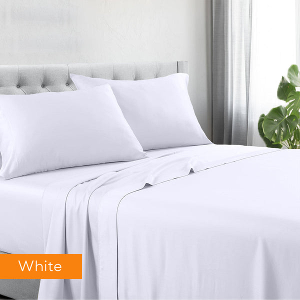 1200Tc Hotel Quality Cotton Rich Sheet Set Mega Queen Sheets
