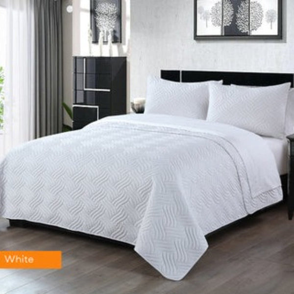3 Piece Embossed Comforter Set King King Comforter Sets