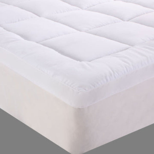 Bamboo Cotton Fitted Mattress Topper