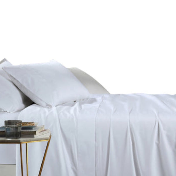 Sheets 1000Tc Bamboo Cotton Sheet Set Single