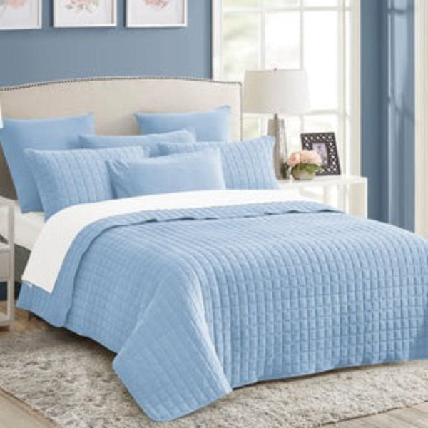 7 Piece Stone Wash Comforter Set King King Comforter Sets