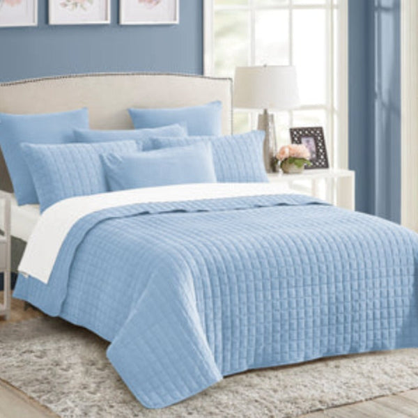 7 Piece Stone Wash Comforter Set Queen Comforter Sets Queen